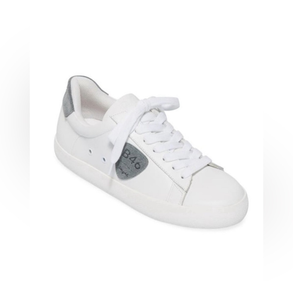 Bernardo Tatum Leather Logo Sneakers Low-Top Sneakers B46 NWOT Size 9 - Picture 2 of 14